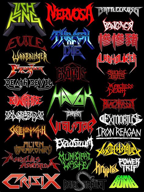 metal logos|Your Custom Metal Band Logo